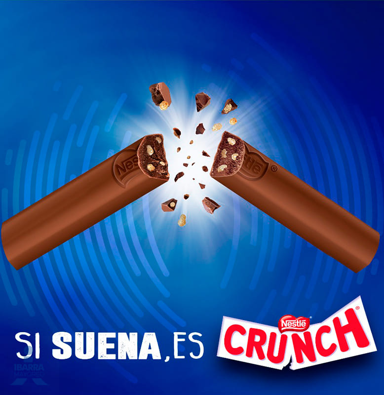 Chocolate Crunch Stick con 20 piezas de 9 g c/u