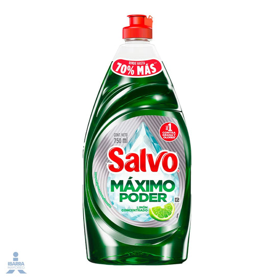 Detergente Salvo Máximo Poder Líquido 750 ml