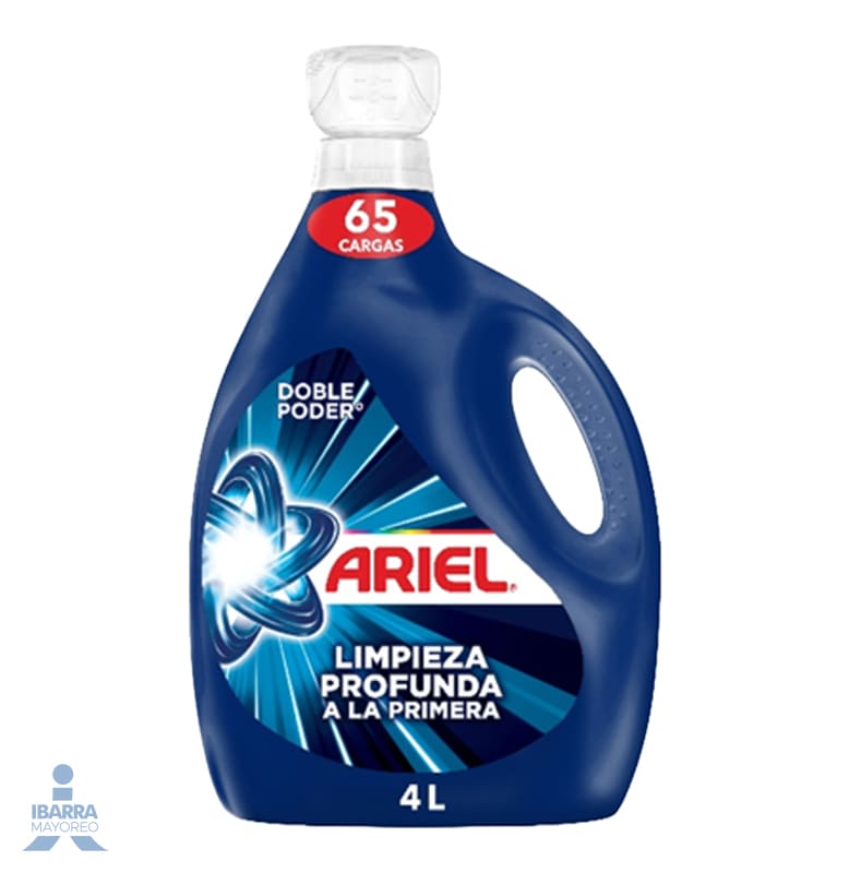 Detergente Ariel Líquido Limpieza Profunda 4 L