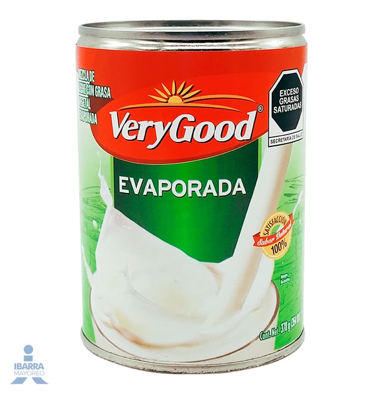 Leche Evaporada Very Good 378 ml