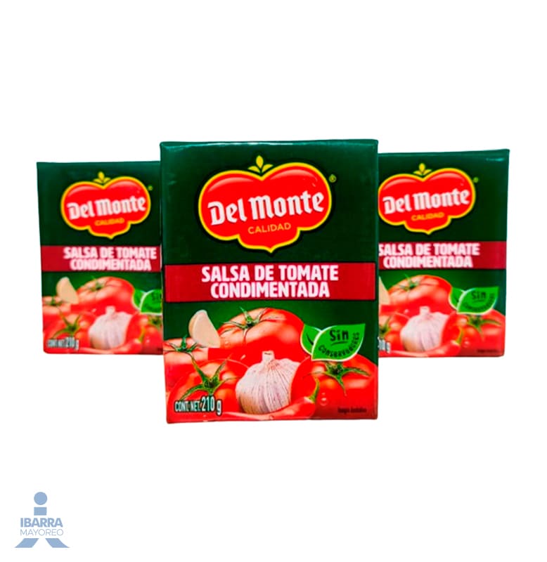 Salsa de Tomate Condimentado Del Monte 210 g