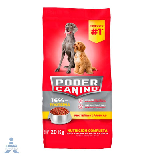 Alimento Ganador Poder Canino 20 kg