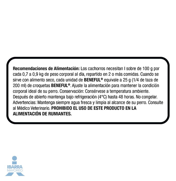 Beneful alimento húmedo cachorros minis carne 100 g