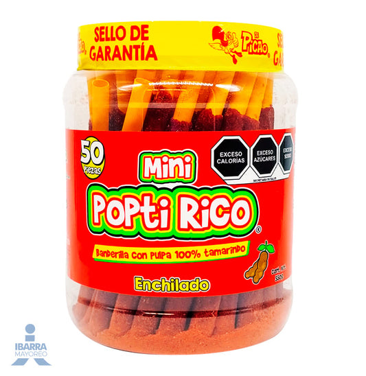 Banderilla Picao Popti Rico Tamarindo Mini 50 pzas