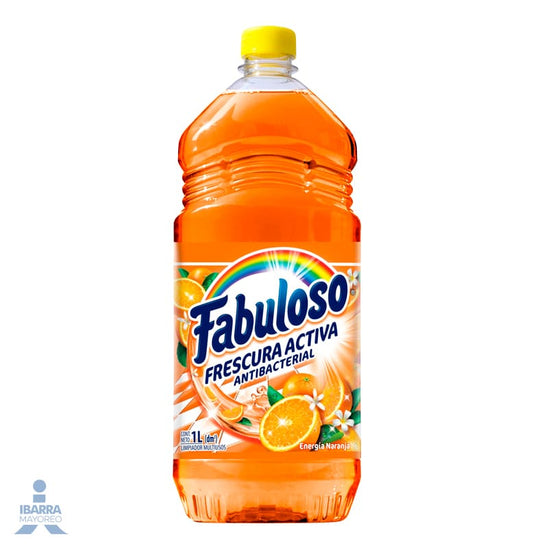 Limpiador Fabuloso Energía Naranja 1 L