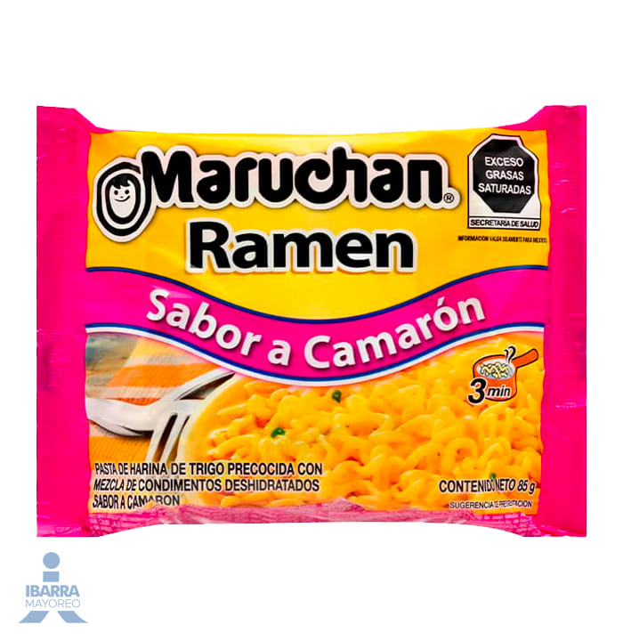 Sopa Maruchan Ramen Camarón 85 g