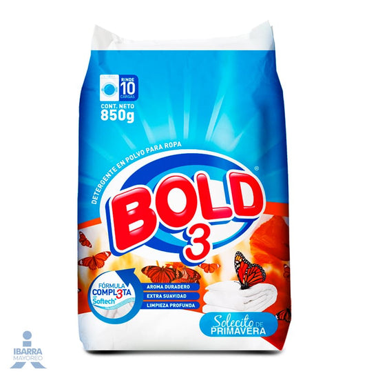 Detergente Bold Solecito de Primavera 850 g