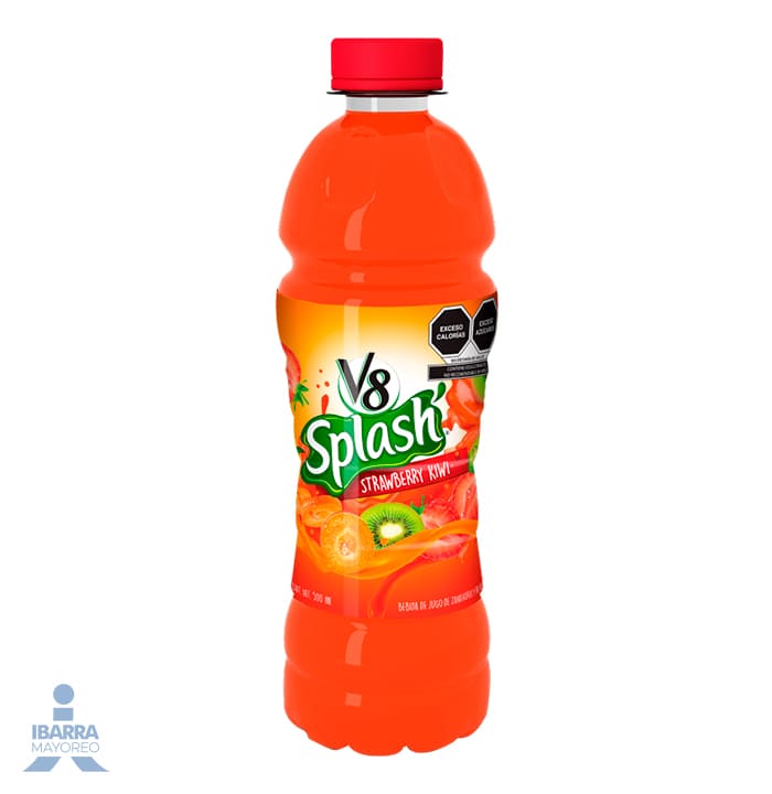 Jugo Splash V8 Strawberry Kiwi 500 ml