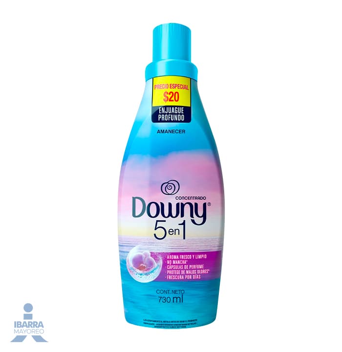 Suavizante Downy Libre Enjuague Amanecer 730 ml