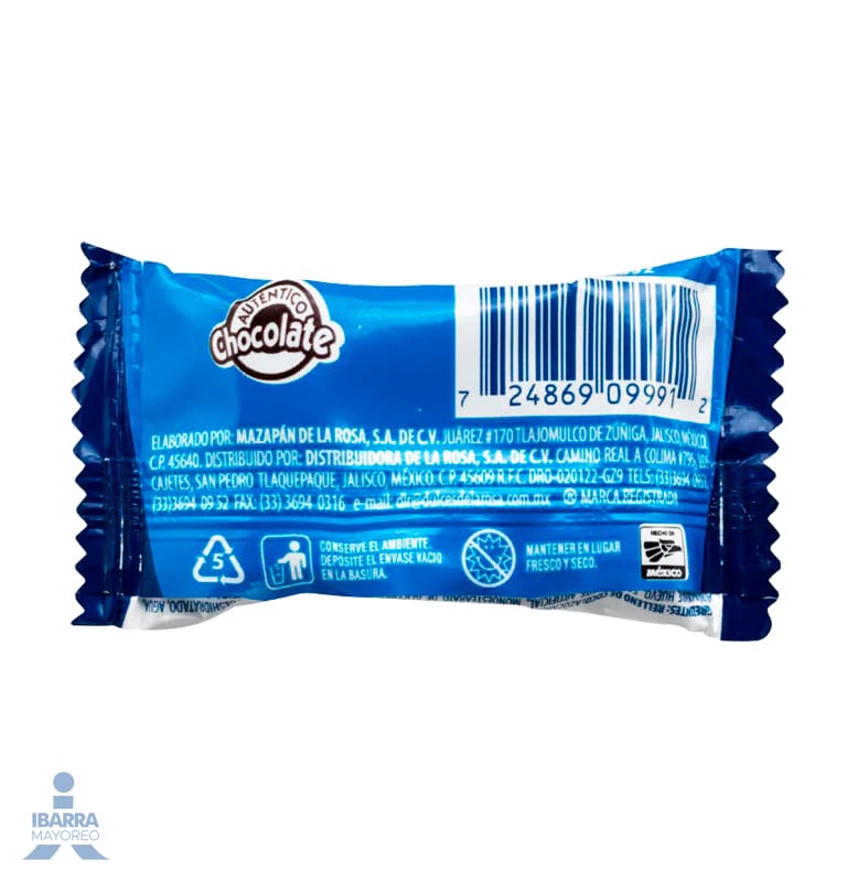 Chocolate de la Rosa Mini Coconugs 24 pzas.