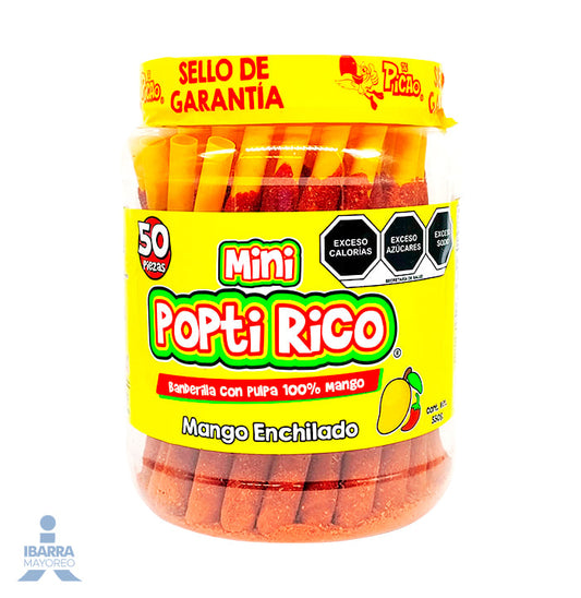 Banderilla Picao Popti Rico Mango Mini 50 pzas.