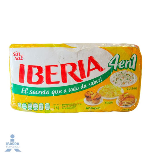 Margarina Iberia sin Sal 1 kg