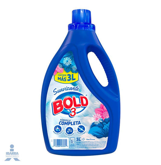 Suavizante Bold 3 Suave Frescura 3 L