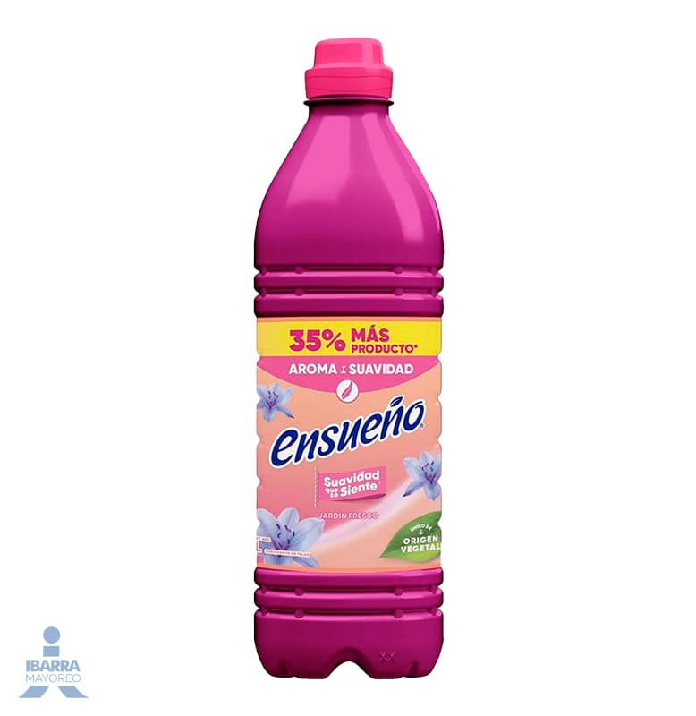 Suavizante Ensueño Color Jardín Fresco 1 L