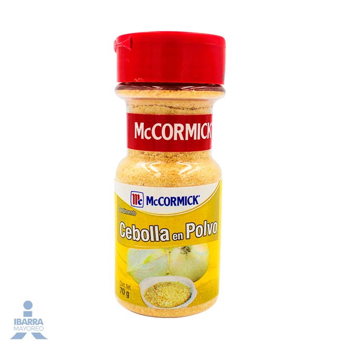 ESPECIA CEBOLLA EN POLVO MC CORMICK 70 GR.