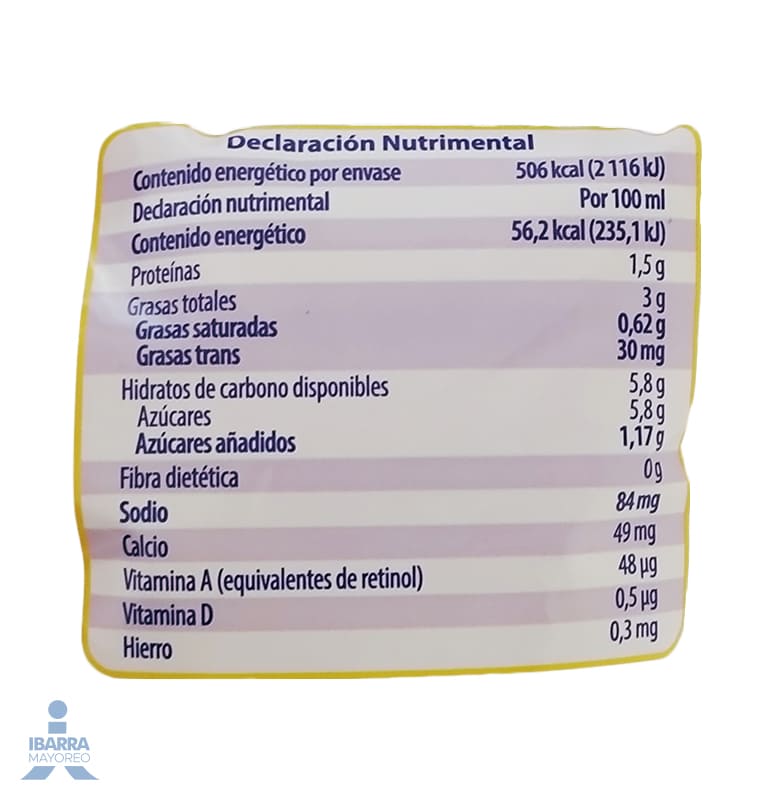 Producto Lácteo Combinado Vail Bolsa 900 ml