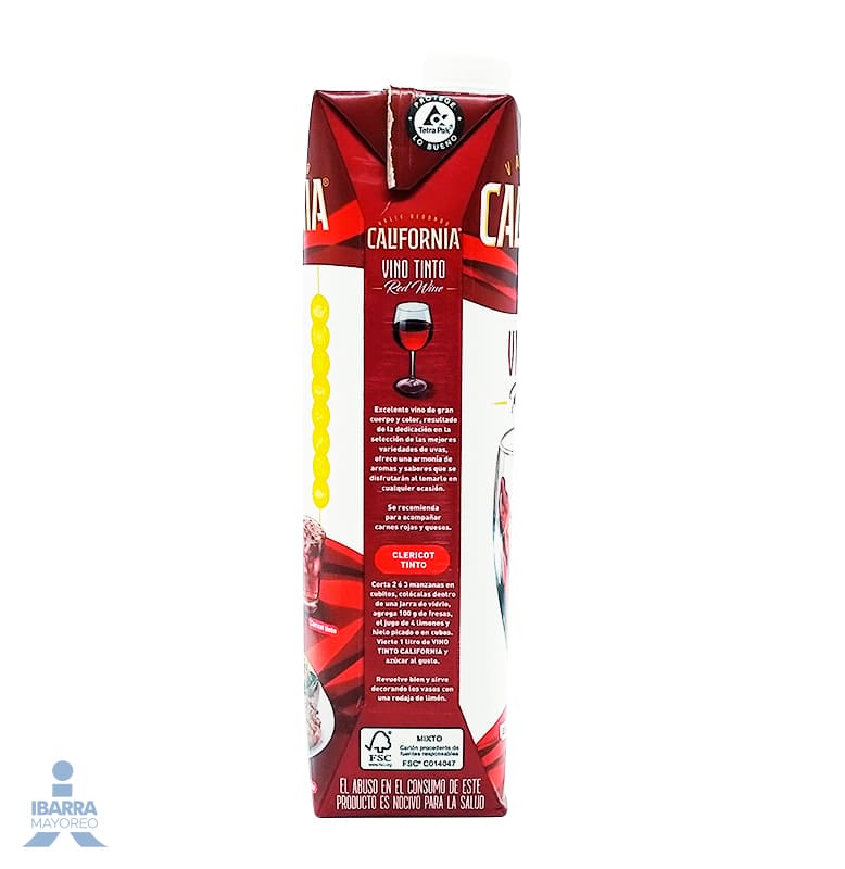 Vino Tinto California 946 ml