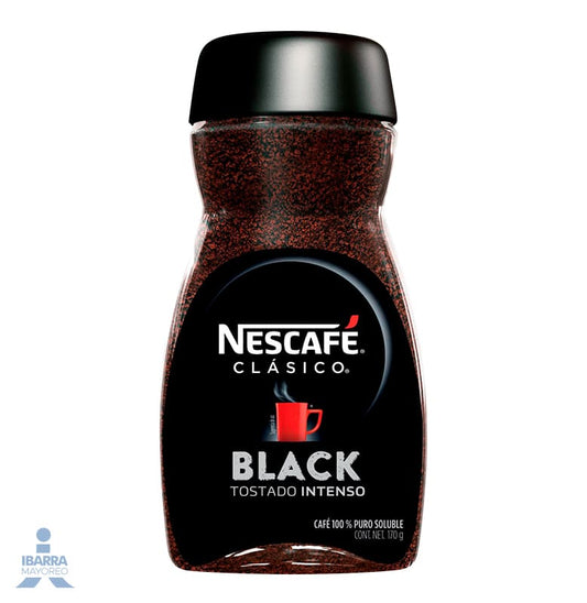 Café soluble Nescafé Clásico Black frasco 170 g