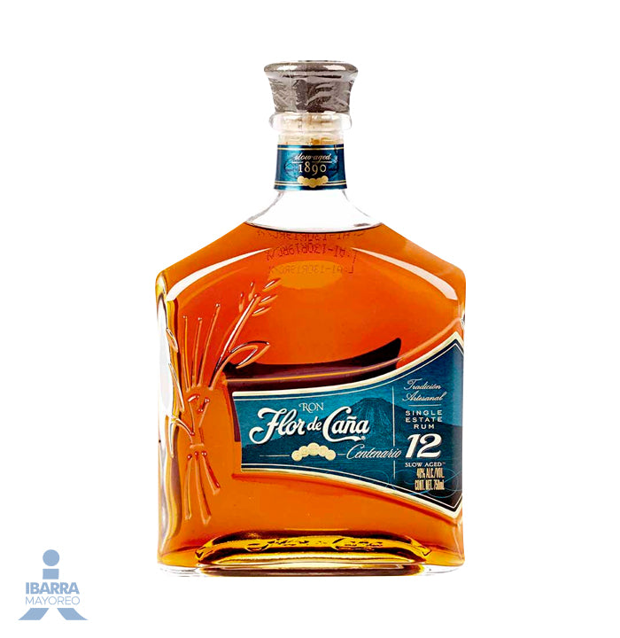 Ron Flor de Caña Añejo 12 Años 750 ml