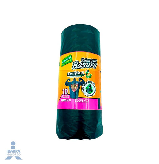 Bolsa para Basura Anguiplast Negra 90 x 120 1 rollo