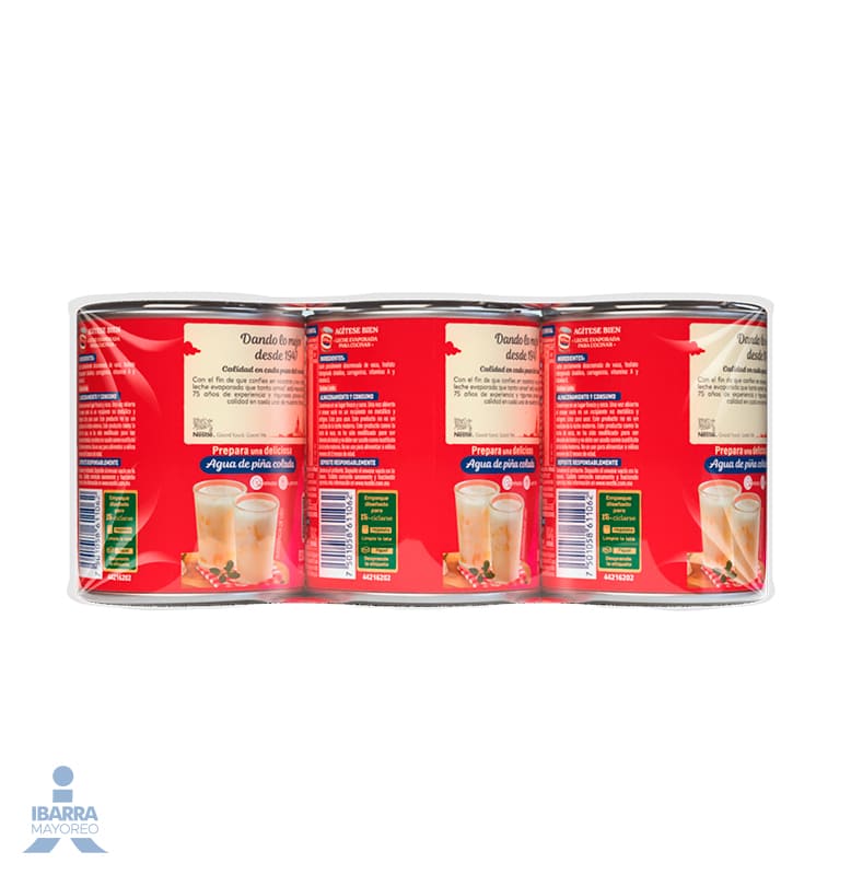 Leche Carnation Evaporada 3/360 g