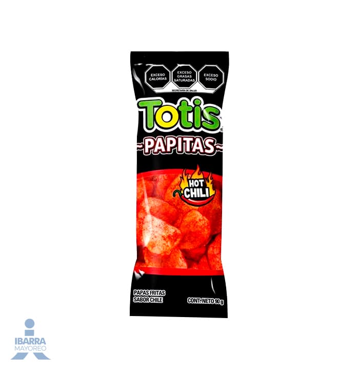 Papitas Totis Hot Chili 90 g