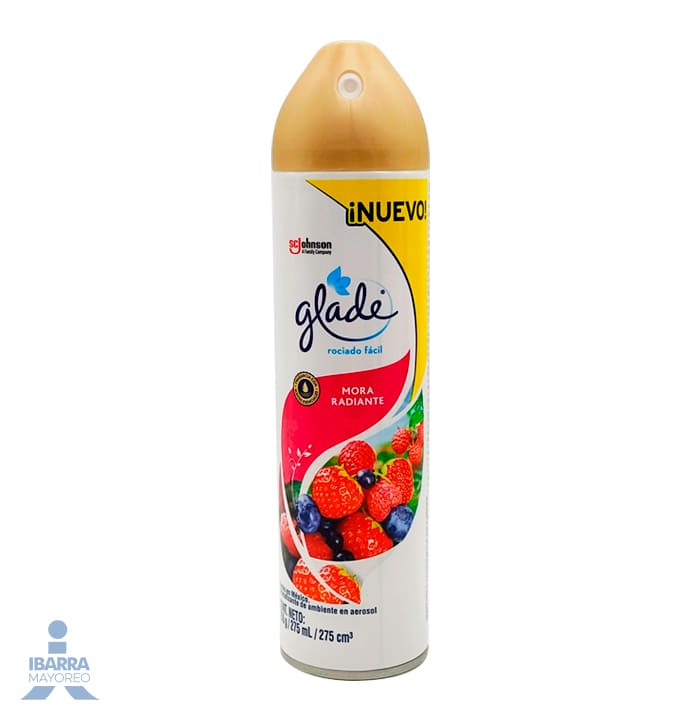 Aromatizante Glade Mora Radiante Aerosol 275 ml
