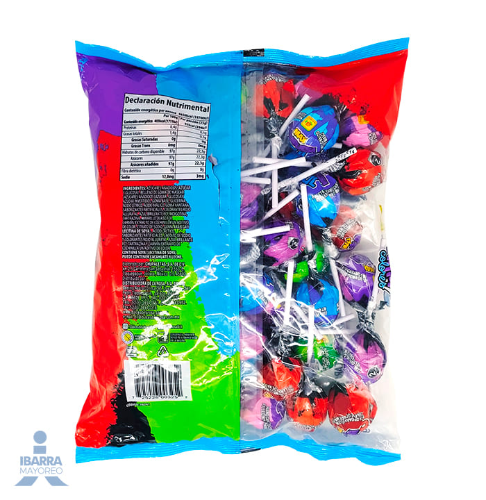 Paleta de la Rosa Maxi Jumbo Pintacolor 50 pzas.