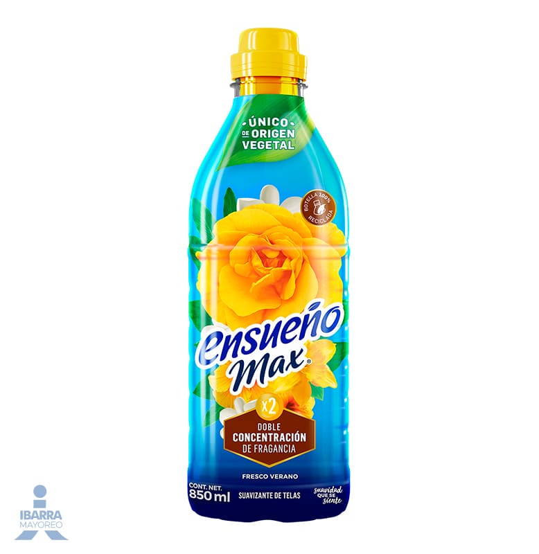 Suavizante Ensueño Max Fresco Verano 850 ml