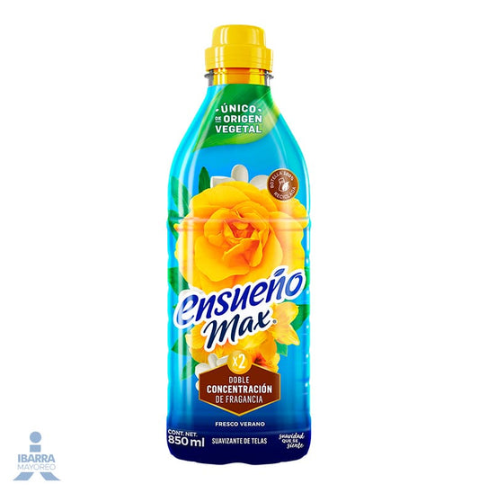 Suavizante Ensueño Max Fresco Verano 850 ml