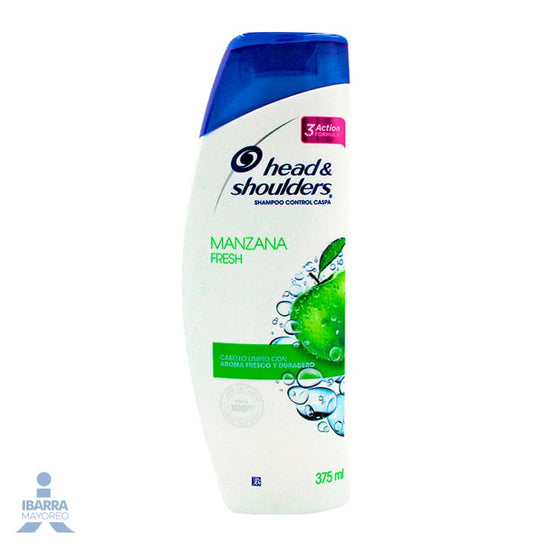 Shampoo Head & Shoulders Manzana 375 ml