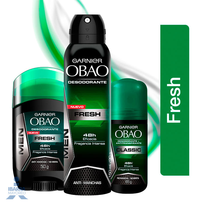 Desodorante Obao Hombre Classic Roll On 65 g