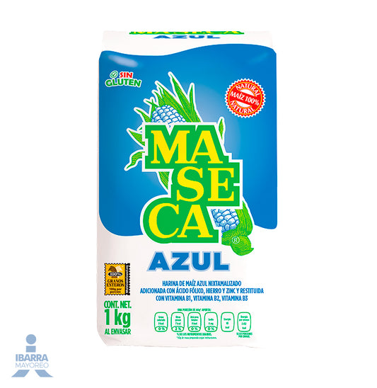Harina de Maíz Maseca Azul 1 kg