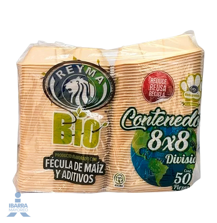 Contenedor Térmico Reyma Bio 8 x 8 División 50 pzas.