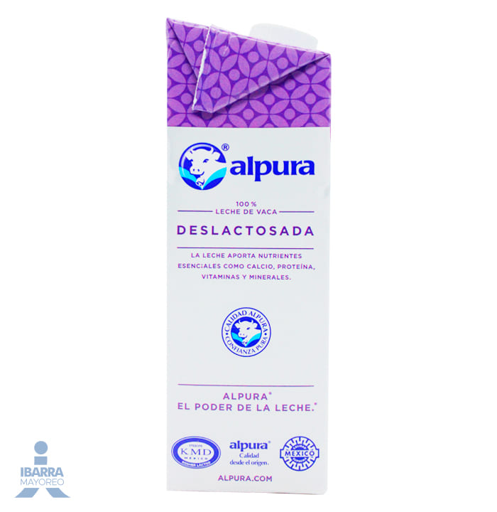 Leche Alpura Deslactosada 1 L