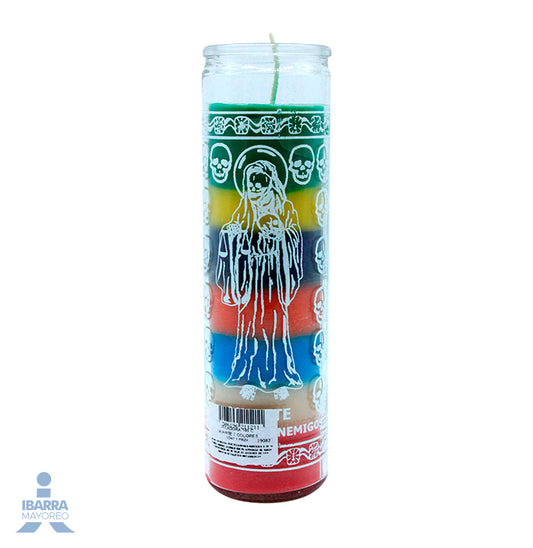 Veladora Mística Muerte 7 Colores 105c