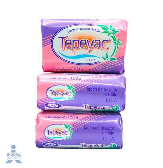 Jabón de Tocador Tepeyac Lila 150 g
