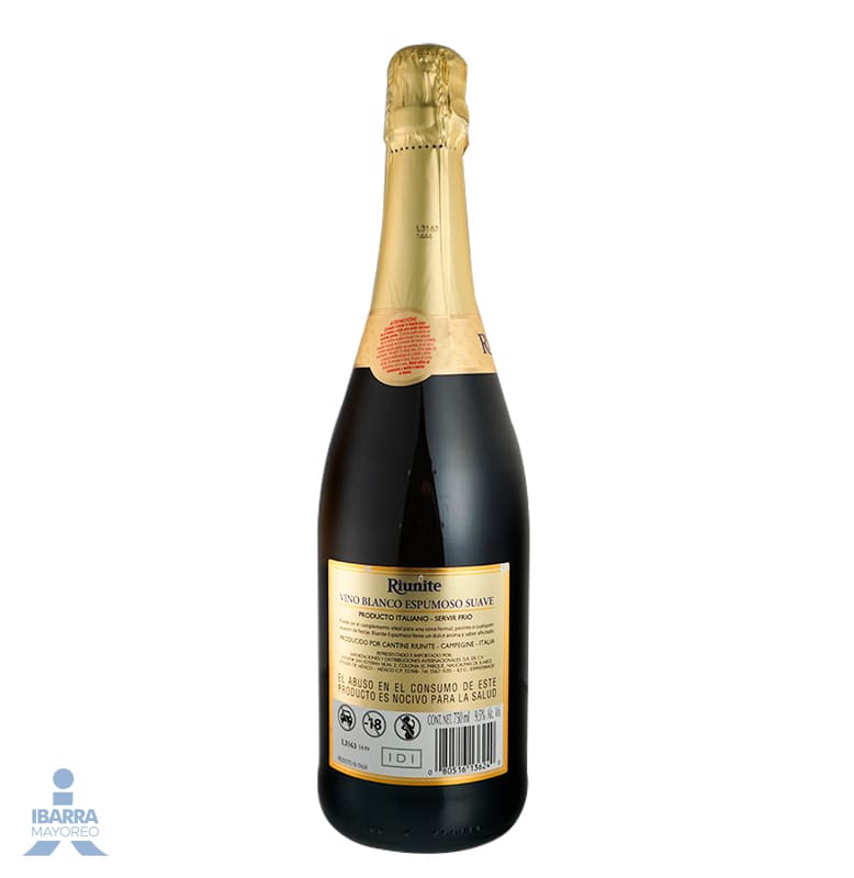 Vino Blanco Espumoso Riunite 750 ml