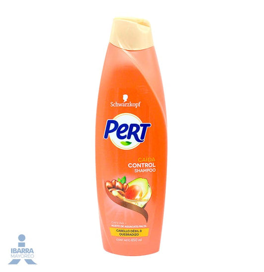 Shampoo Pert Control Caída Cafeína con Aguacate 650 ml