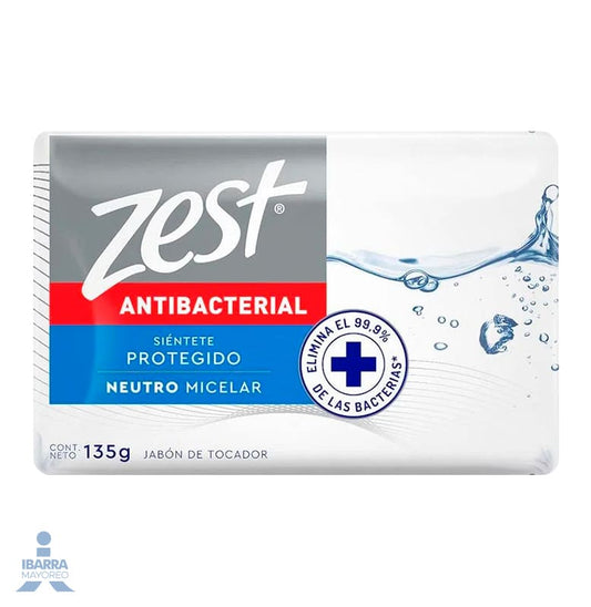 Jabón de tocador Zest Neutro Antibacterial 135 g