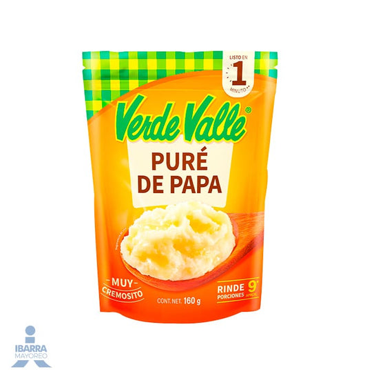 Puré de Papa Precocida Verde Valle 160 g