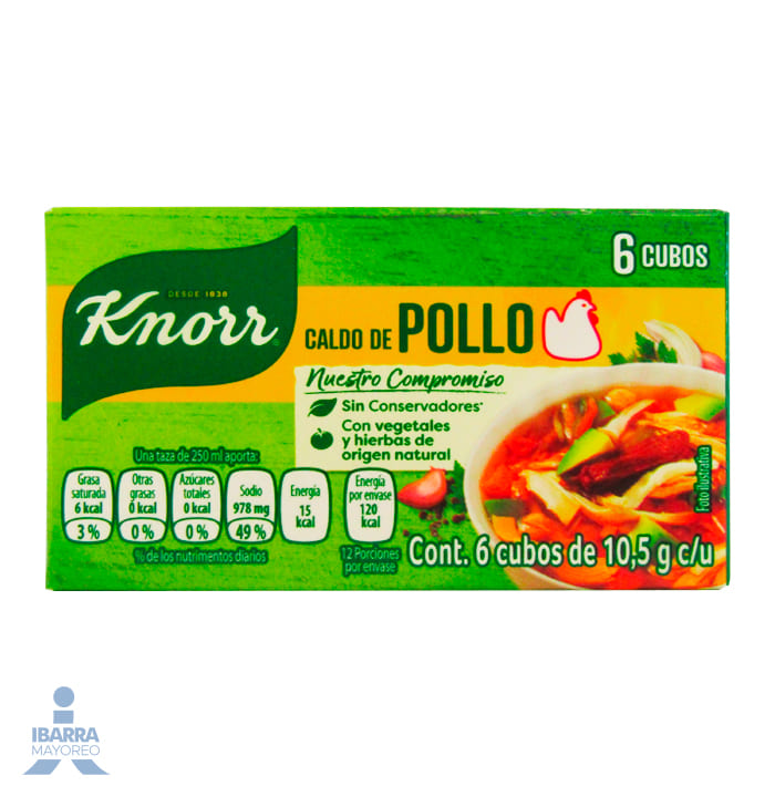 Knorr Suiza 6 pzas.
