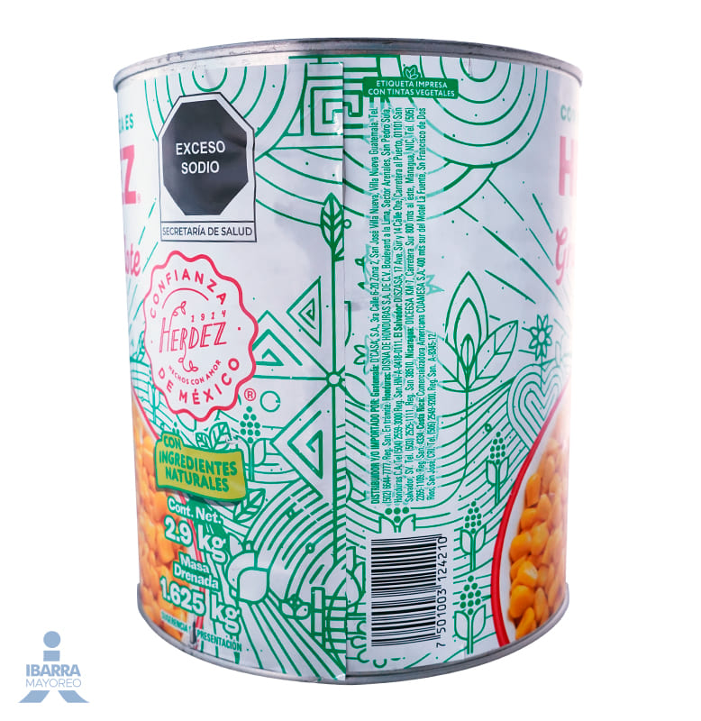 Elote en grano Herdez 2.9 kg