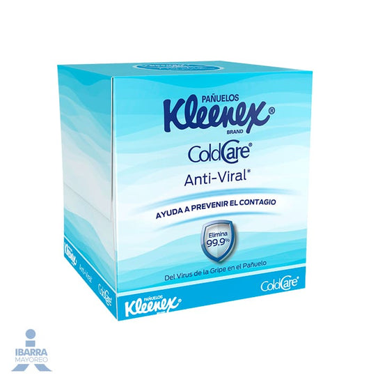 Pañuelo Kleenex Antiviral 80 pzas.