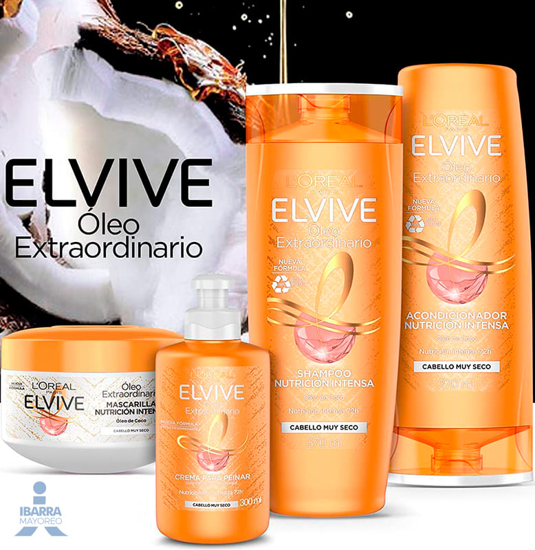 Acondicionador Loreal Elvive Oleo Extraordinario 370 ml