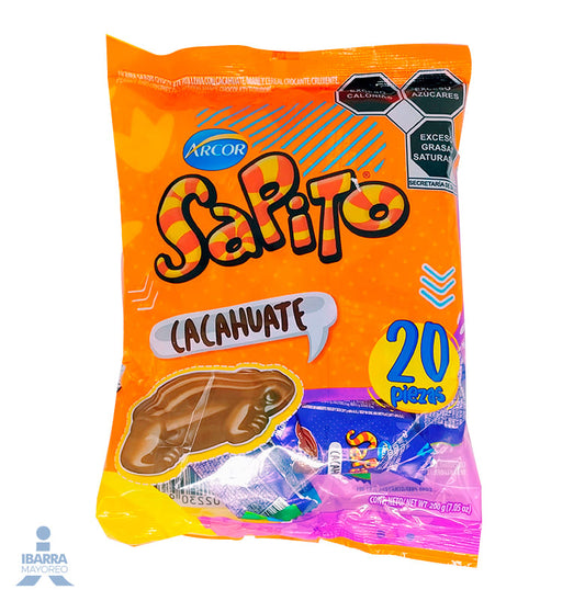 Chocolate Arcor Sapito Cacahuate 200 g