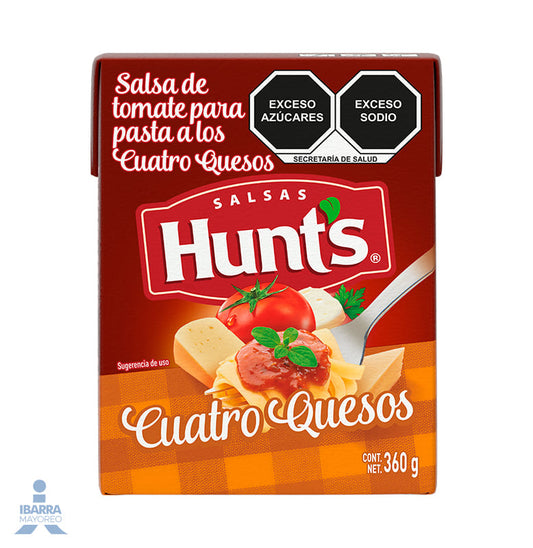 Salsa para Pasta Hunts 4 Queso 360 g