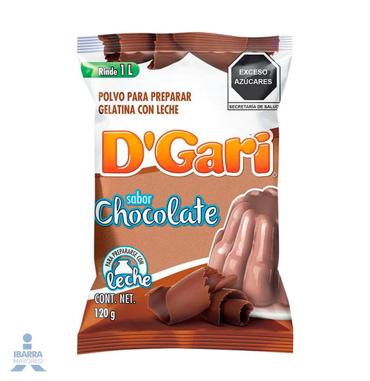 Gelatina D Gari Chocolate Leche 120 g