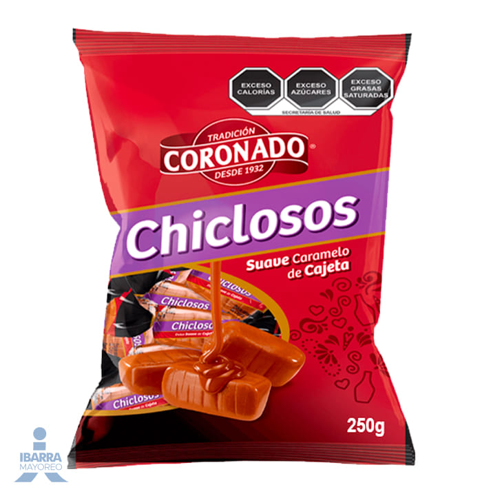 Dulce Suave Coronado de Cajeta Chicloso 250 g