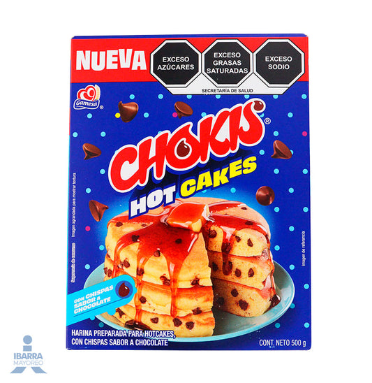 Harina para Hot Cakes Gamesa Chokis 500 g